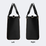 Gothic Tattoo Print - Leather Handbag