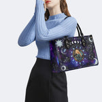 Shooter's Starry Sky - Leather Handbag