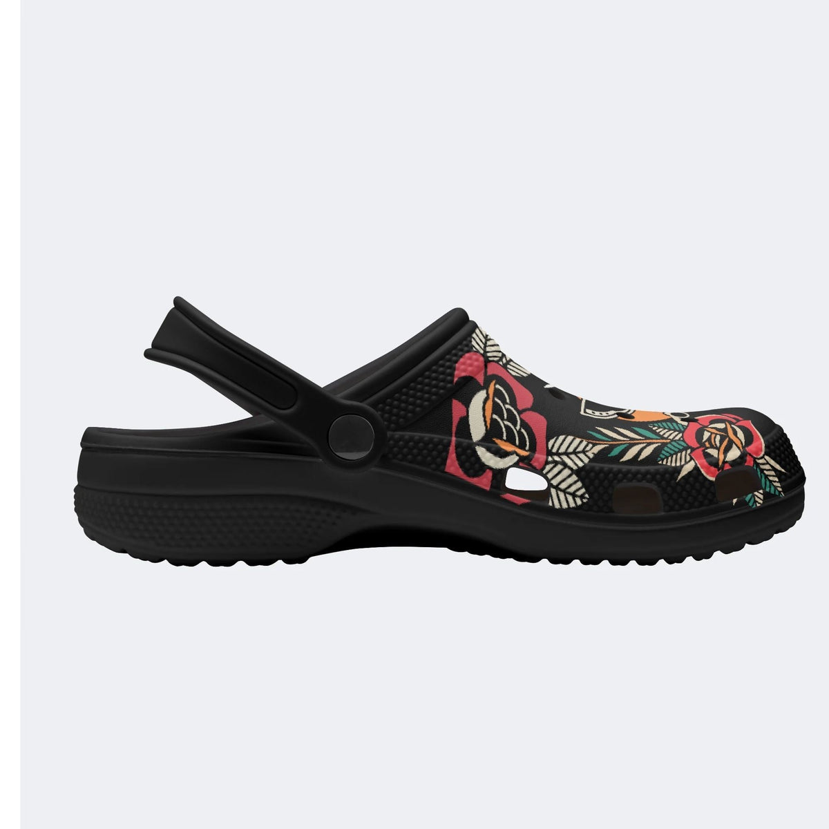 Death Moth Vintage Print - Slippers/Sandals
