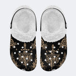 Tiger&Dagger Art Print - Fur Lined Slippers/Sandals